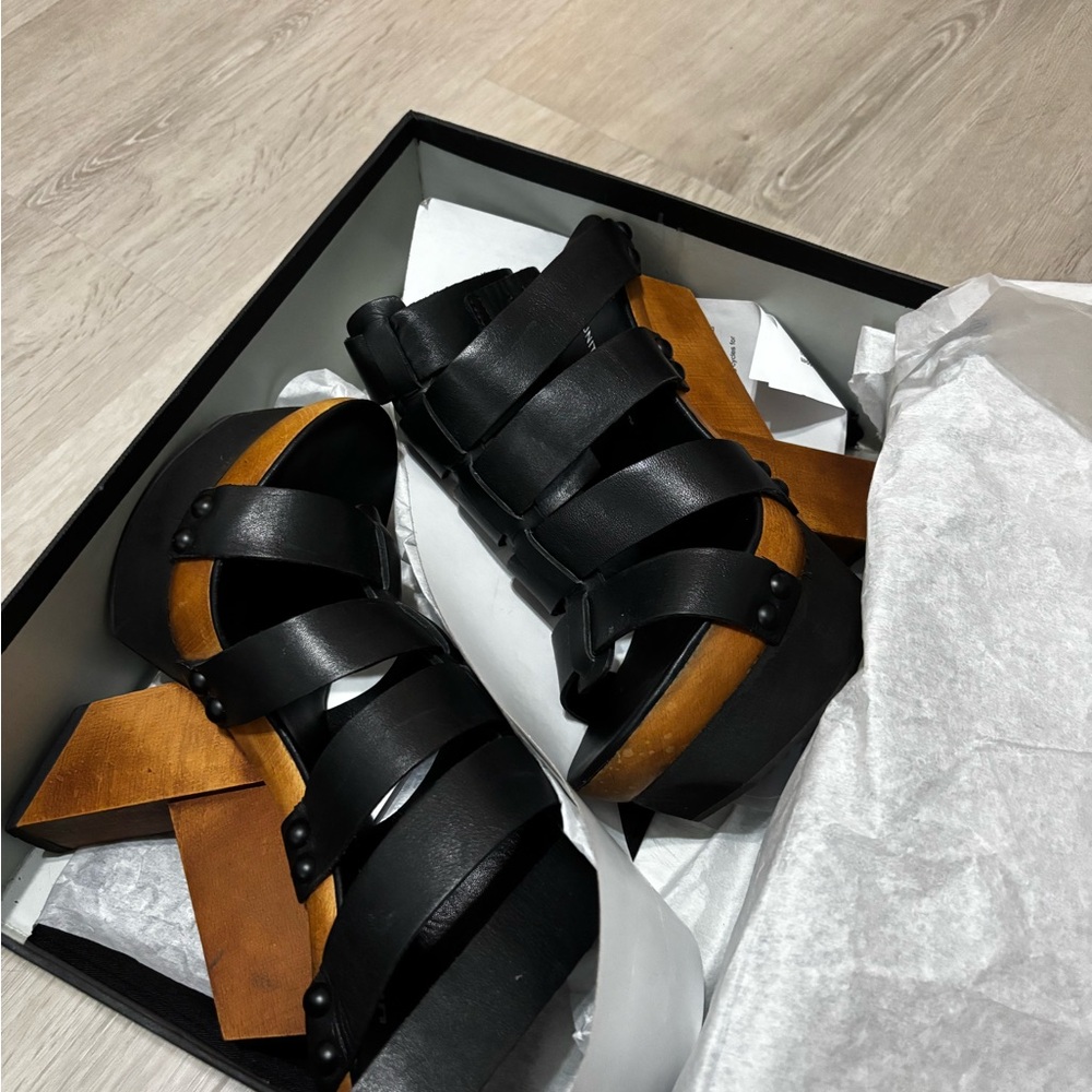 United Nude UN Abstract Rom Architectural Platform Heels Avant Garde EU 39 - Picture 4 of 11